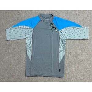O'Neill Jordy Freak Shirt Medium‎ Blue Gray Rash Guard Surf Swim Mens Nylon Tee